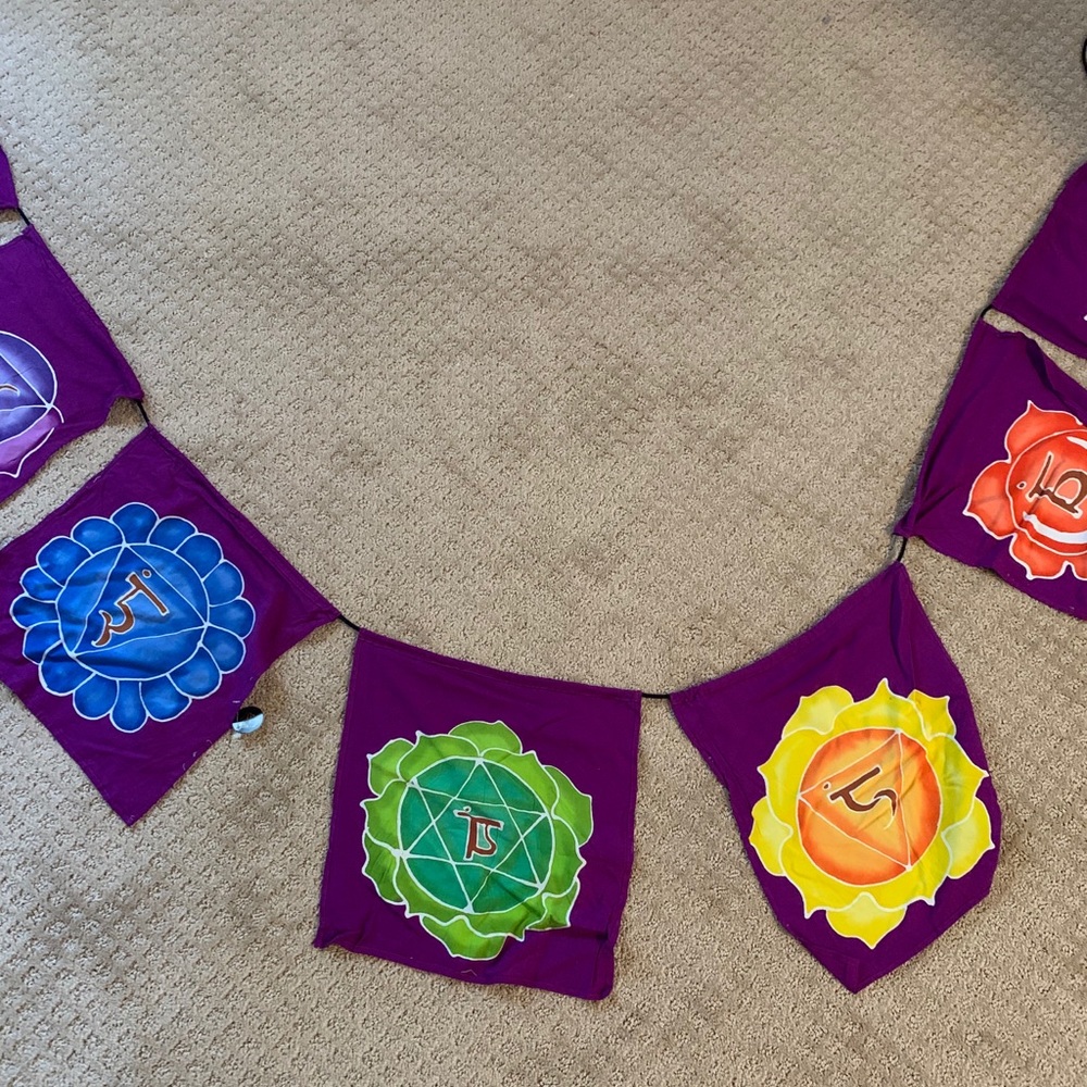 Rainbow Chakra Flag